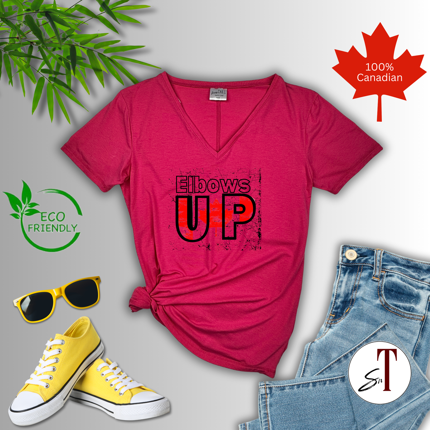 Elbows Up, Canada! 🇨🇦Strong, Proud & Canadian Made