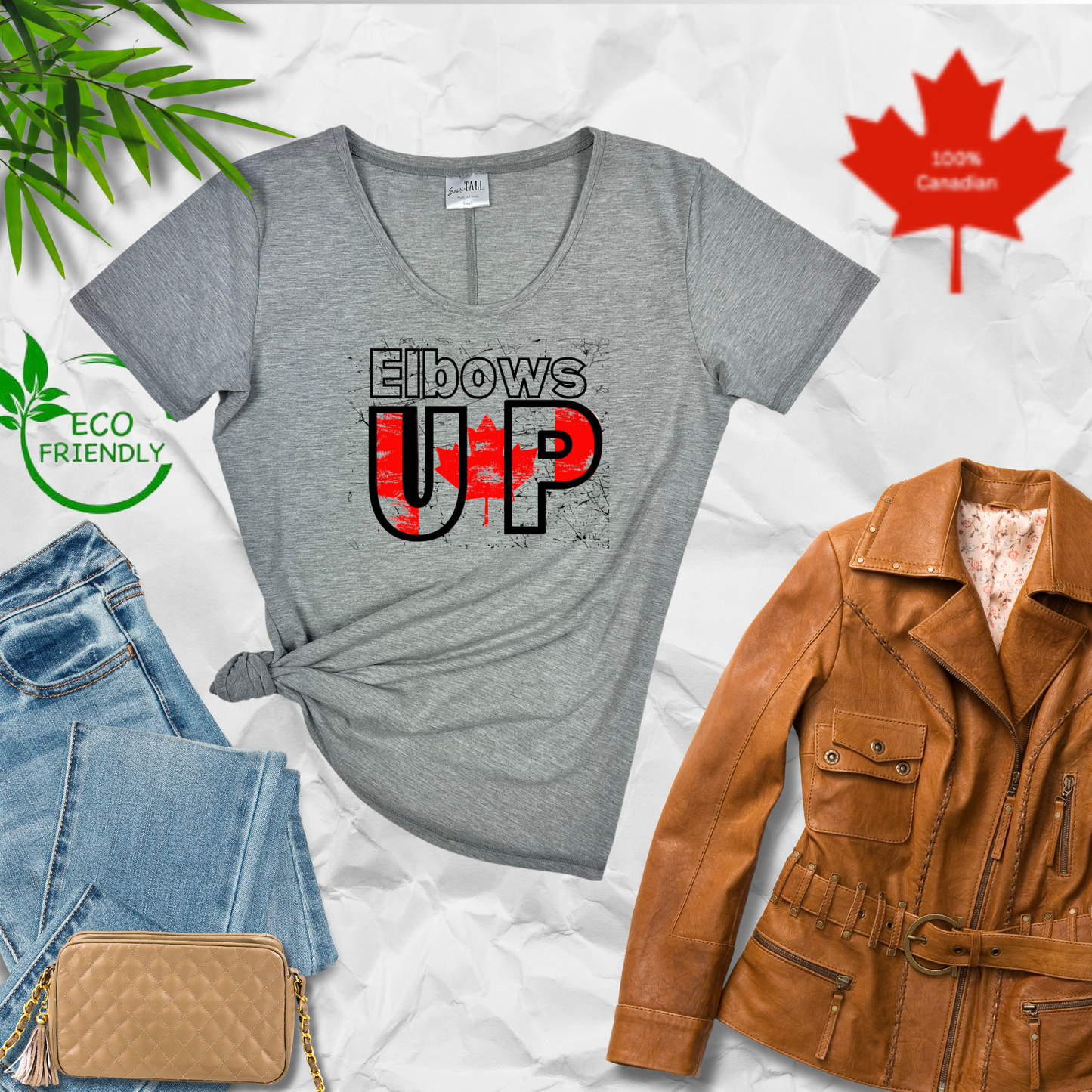 Elbows Up, Canada! 🇨🇦Strong, Proud & Canadian Made