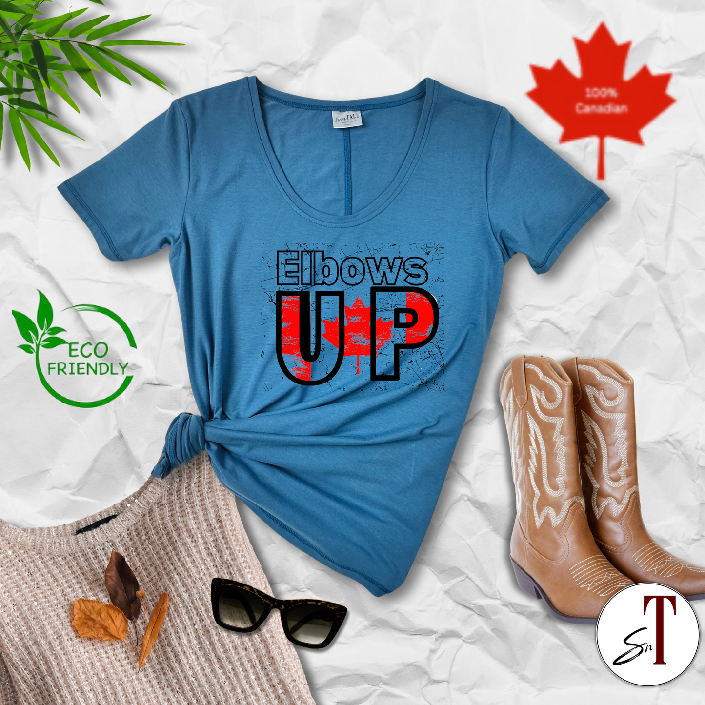 Elbows Up, Canada! 🇨🇦Strong, Proud & Canadian Made
