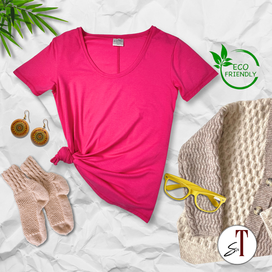 Bamboo Relaxed Fit Tee | Sassyntall